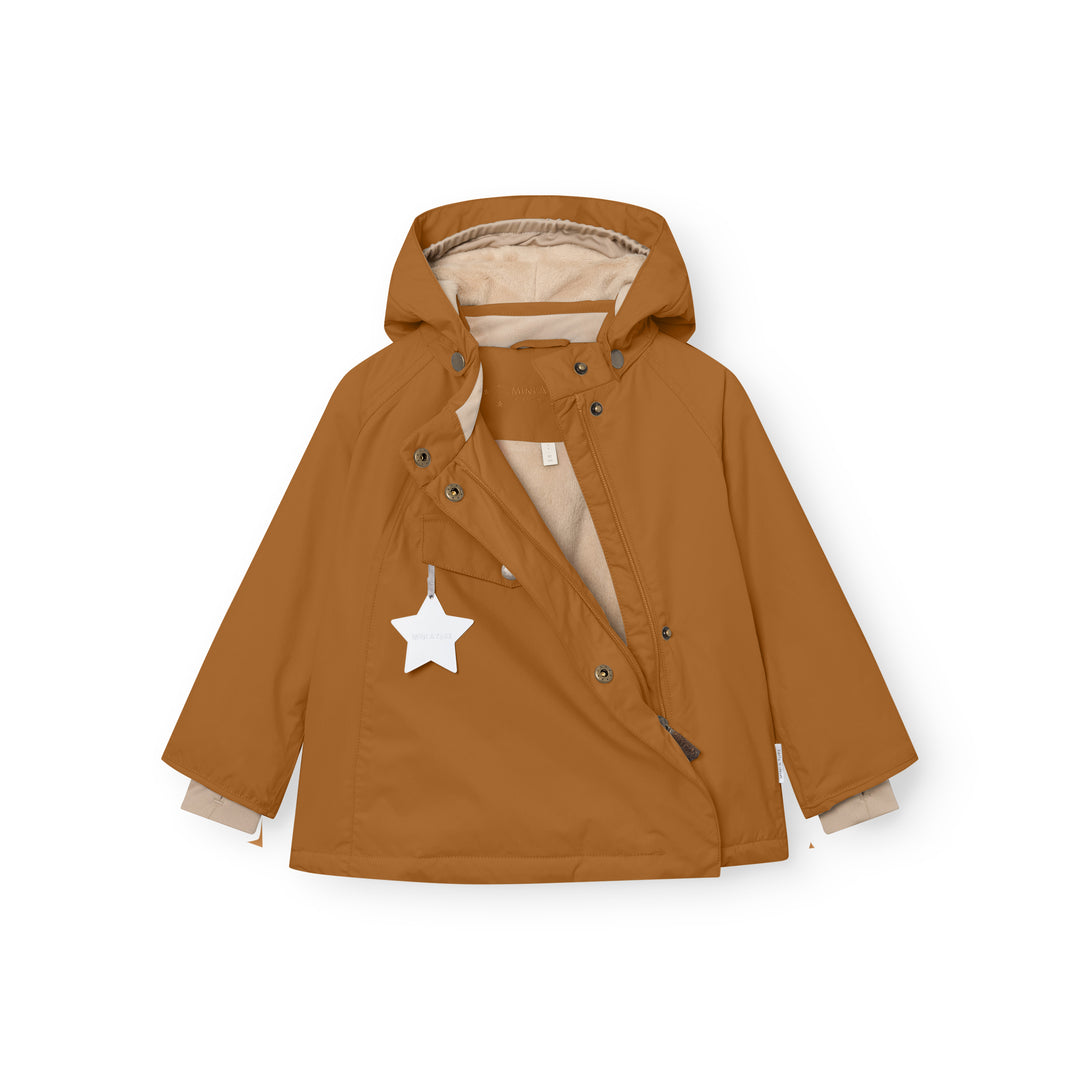 Matwang | Winterjacke mit Fleecefutter | brown sugar