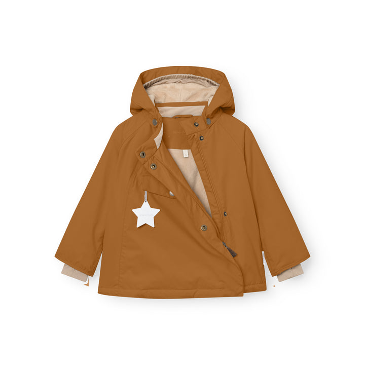 Matwang | Winterjacke mit Fleecefutter | brown sugar