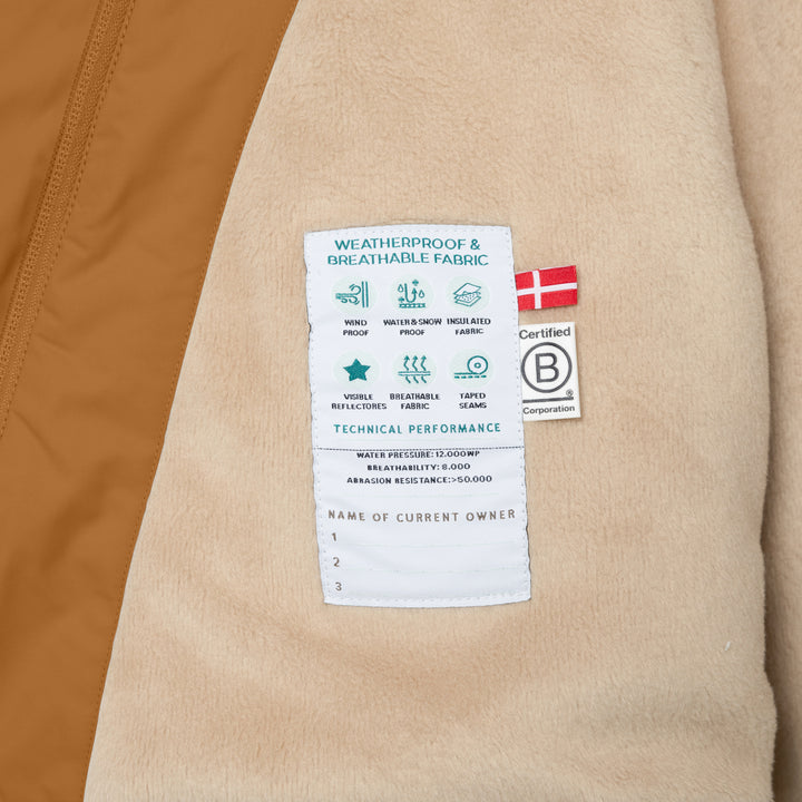 Matwang | Winterjacke mit Fleecefutter | brown sugar