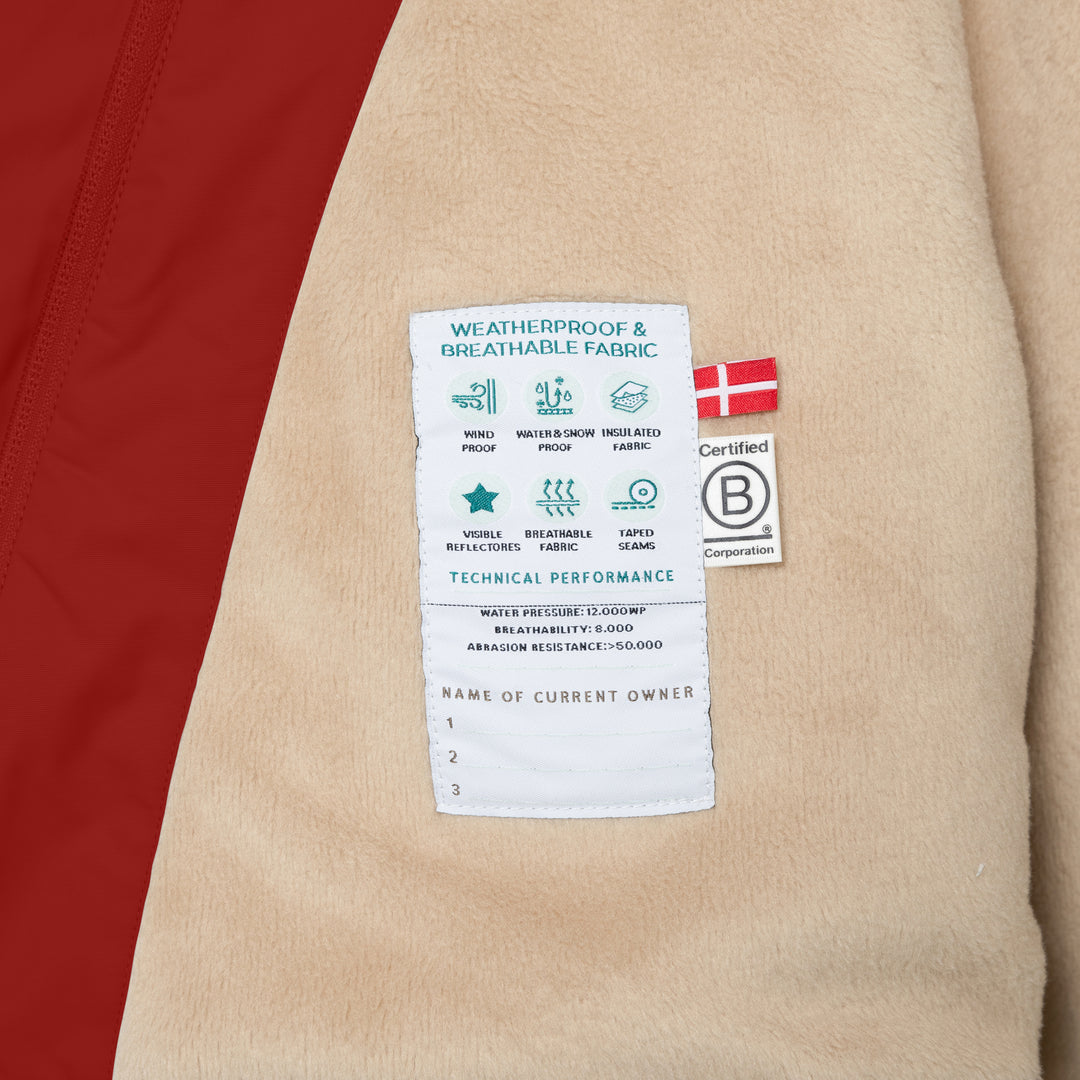 Matwang | Winterjacke mit Fleecefutter | chili pepper
