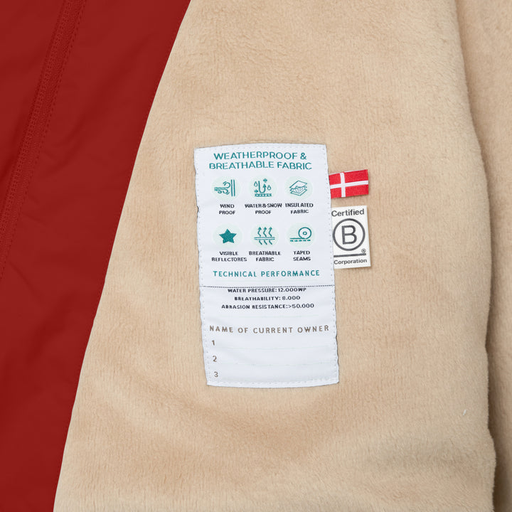Matwang | Winterjacke mit Fleecefutter | chili pepper
