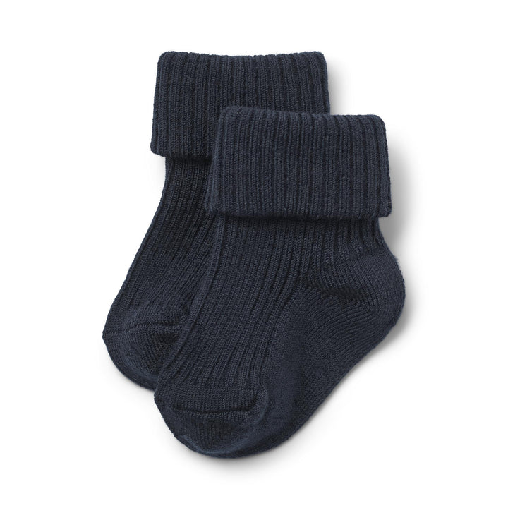 Wool Rib Socks Ziggy