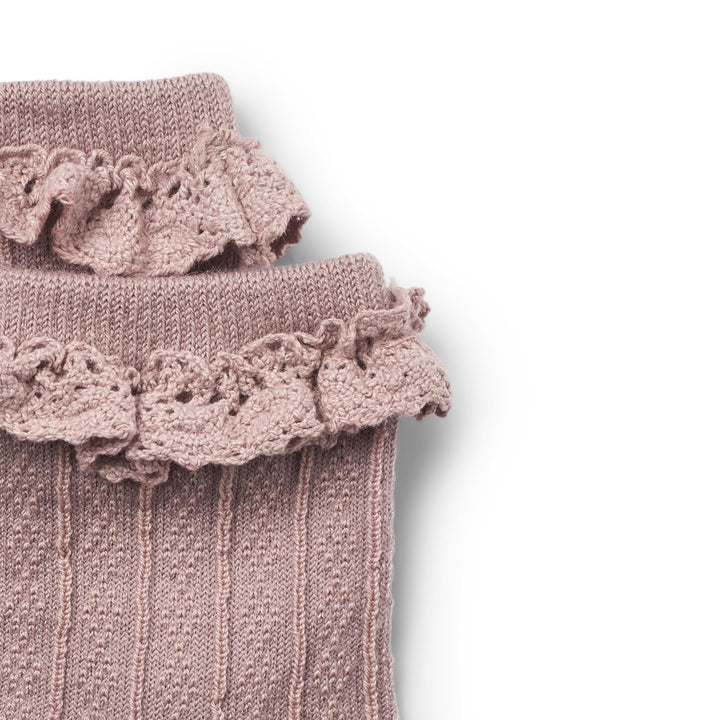 Wool Lace Socks Nora
