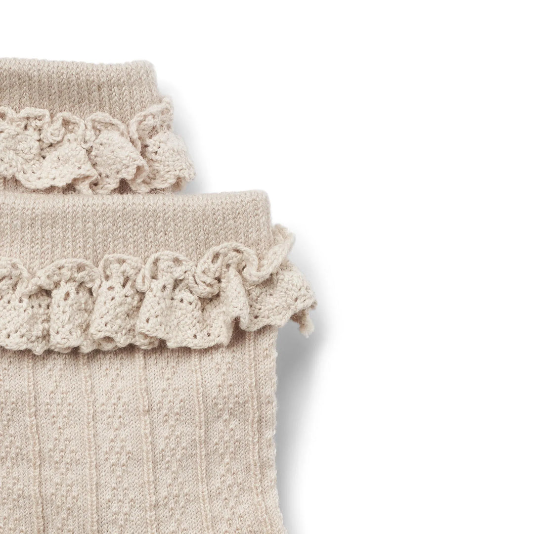 WHEAT | Wool Lace Socks Nora