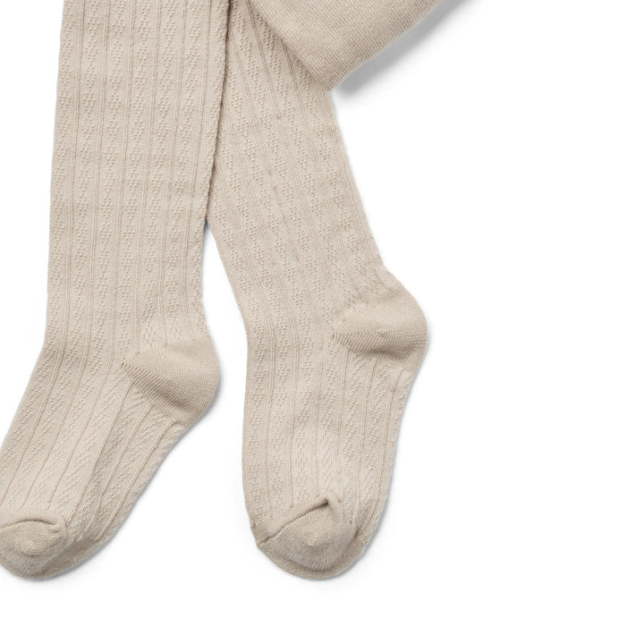 WHEAT | 2er Pack Wool Lace Tights Karla