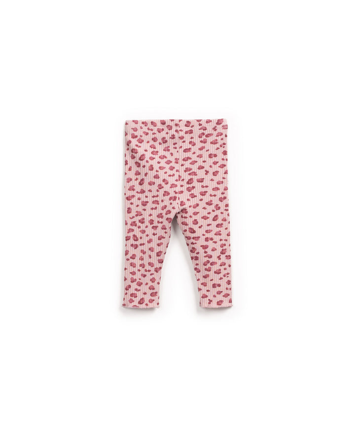 PLAY UP | Printed Rib Leggings