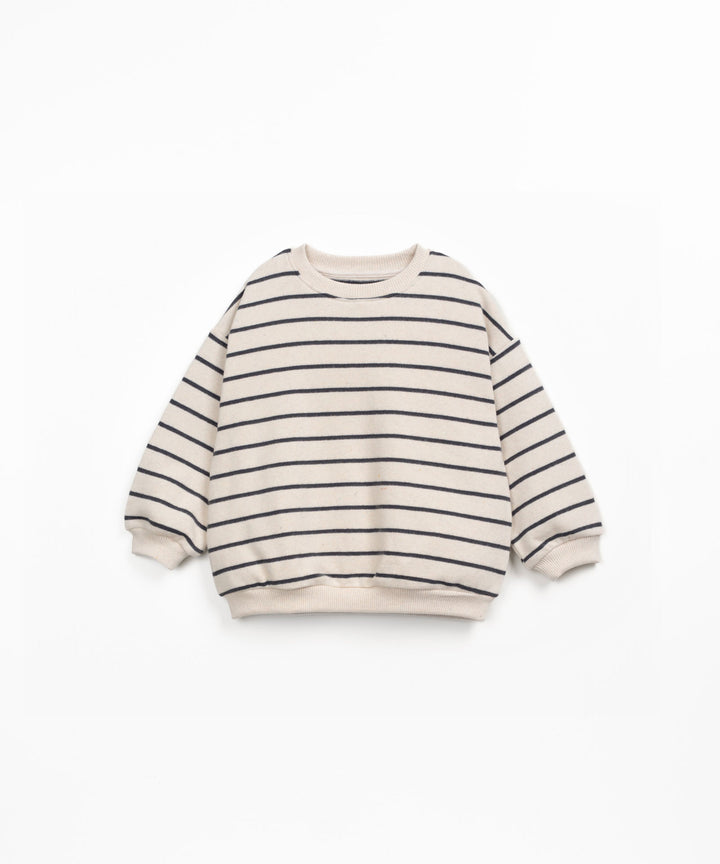Striped Jersey Sweater