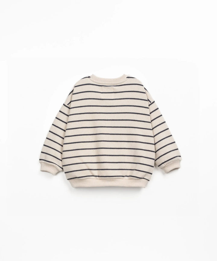 Striped Jersey Sweater