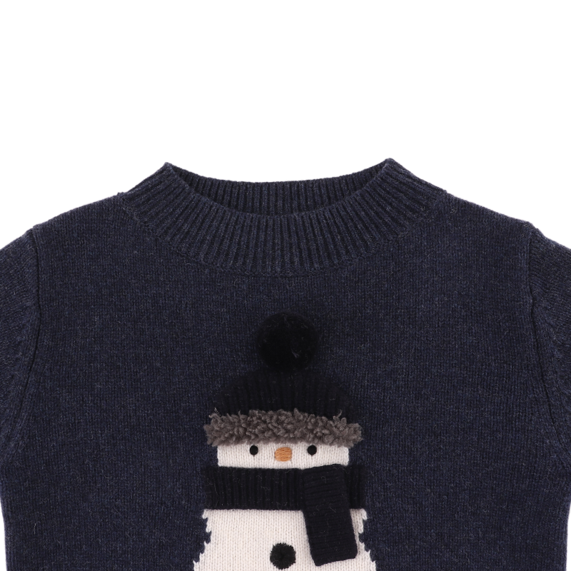 DONSJE | Denn Merino Wool Sweater Snowman