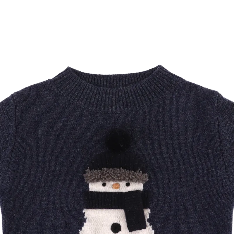 DONSJE | Denn Merino Wool Sweater Snowman