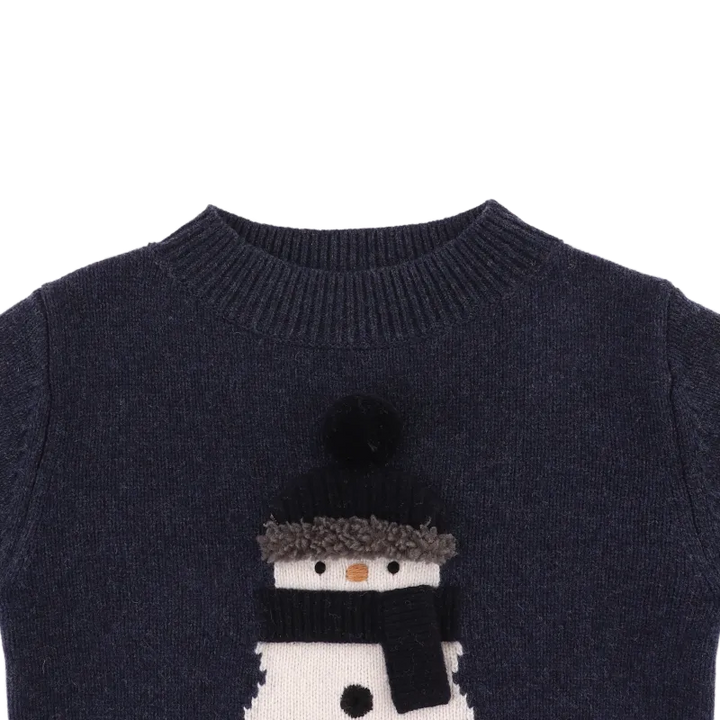 DONSJE | Denn Merino Wool Sweater Snowman