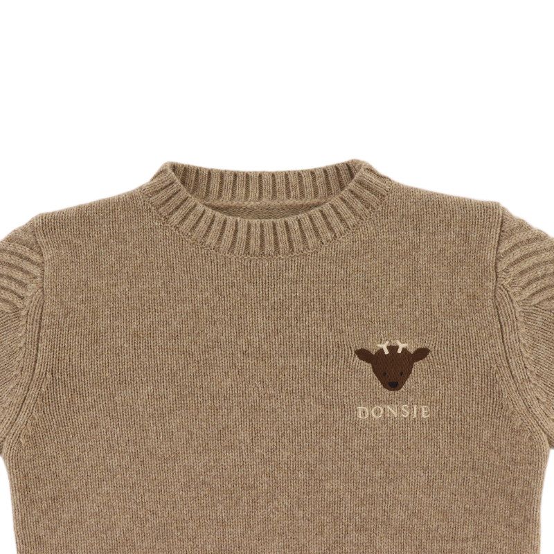 DONSJE | Geeratz Merino Wool Sweater Stag