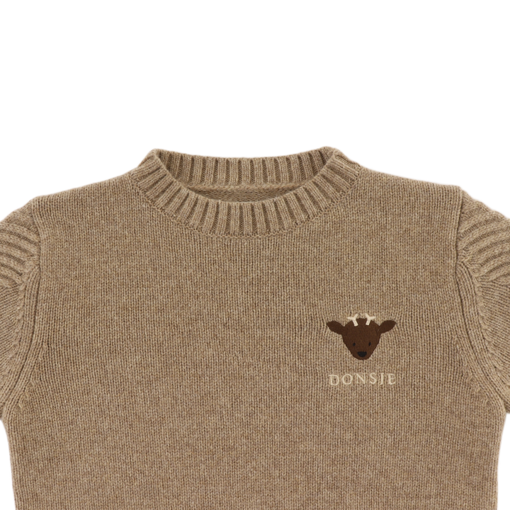 DONSJE | Geeratz Merino Wool Sweater Stag