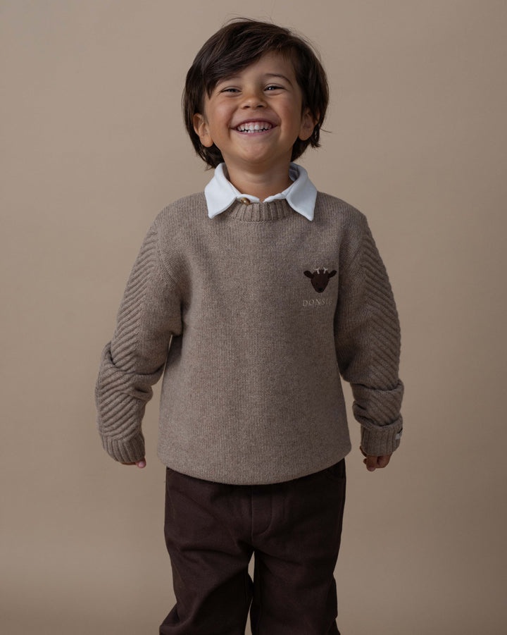 DONSJE | Geeratz Merino Wool Sweater Stag