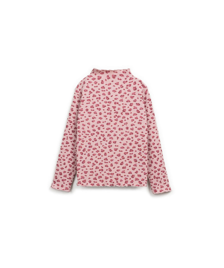 Printed Rib Flamé LS T-Shirt