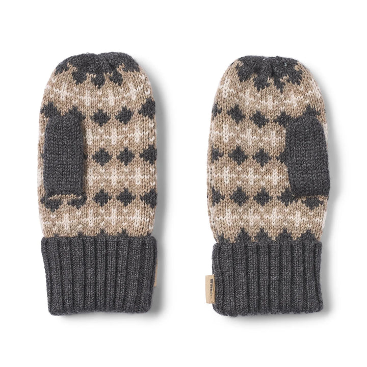 WHEAT | Jacquard Mittens Haansi