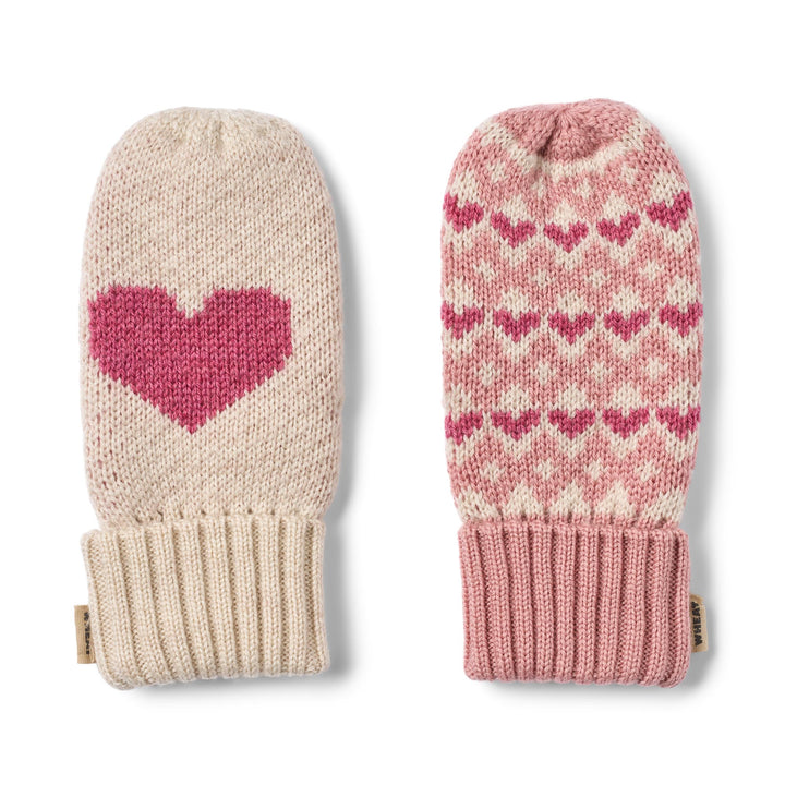 Jacquard Mittens Haansi