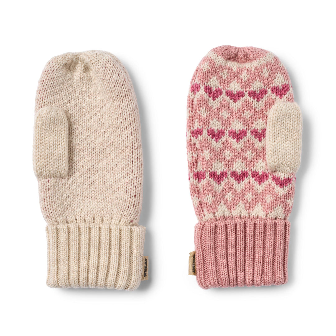 Jacquard Mittens Haansi