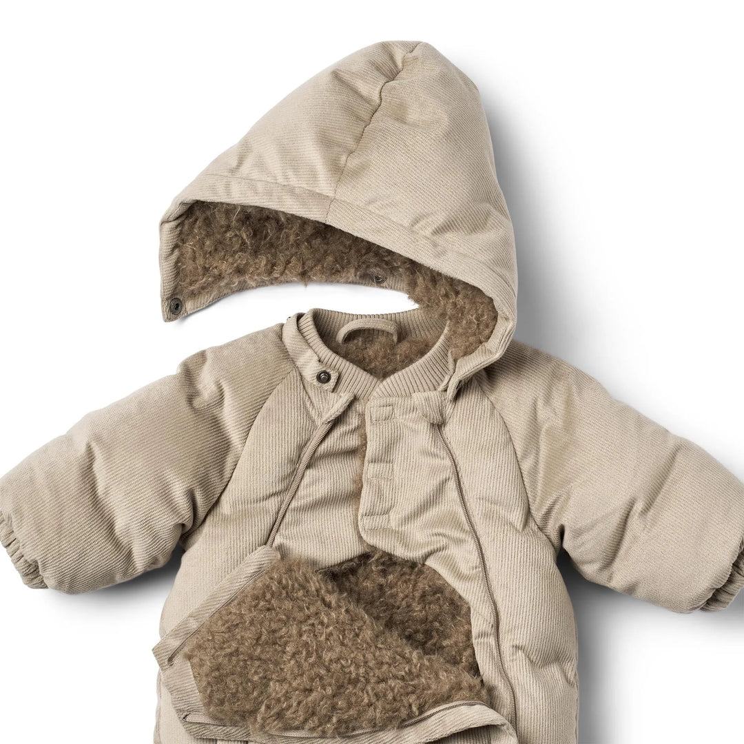 WHEAT | Puffer Baby Suit Nallo