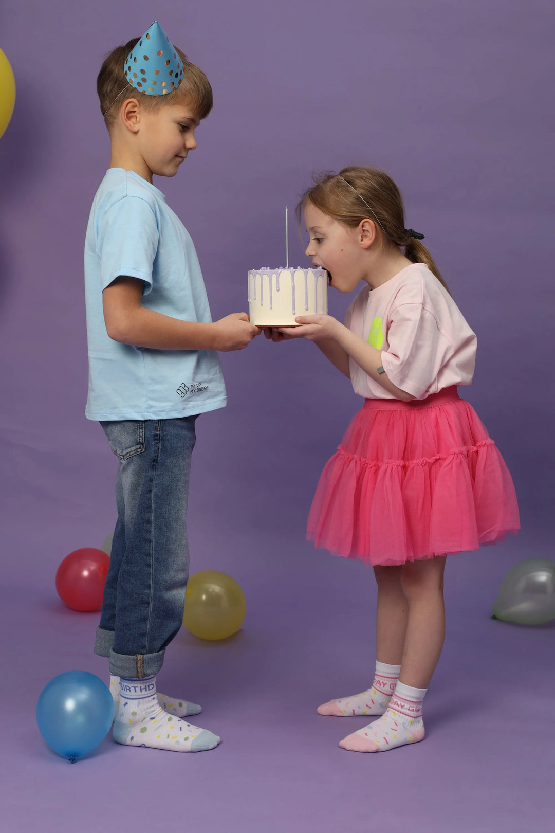 MY DAY MY DREAM | Socken Birthday Girl