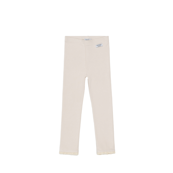 Leggings rosa Baumwolle Ripp