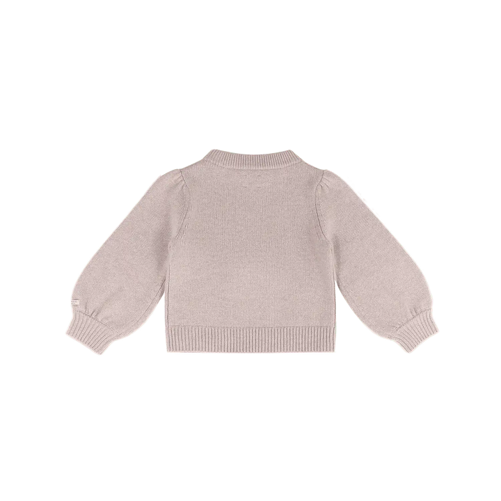 Donsje Denna Merino Wool Sweater Cat ash rose Produktbild, Ansicht von hinten. Ohne Muster. 