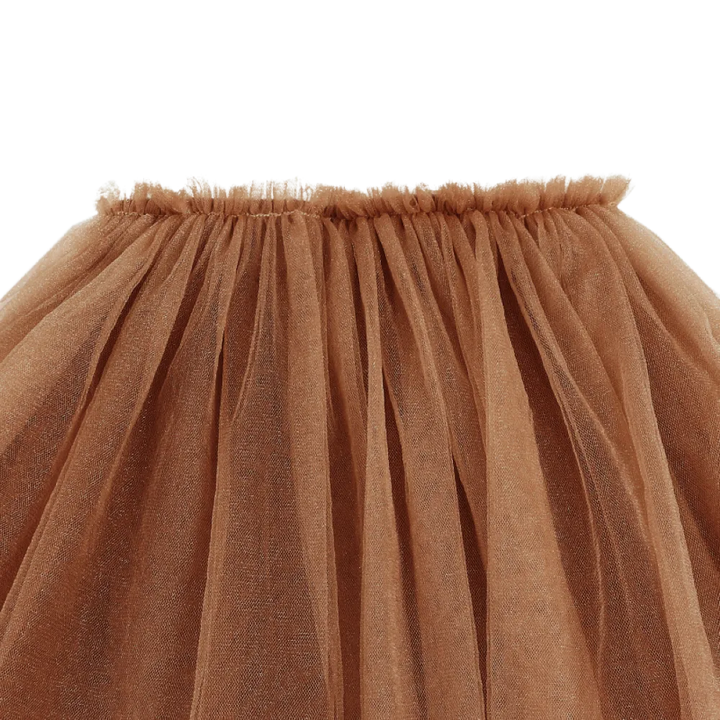 Donsje Pien Skirt hazelnut Detailaufnahme Gummibund