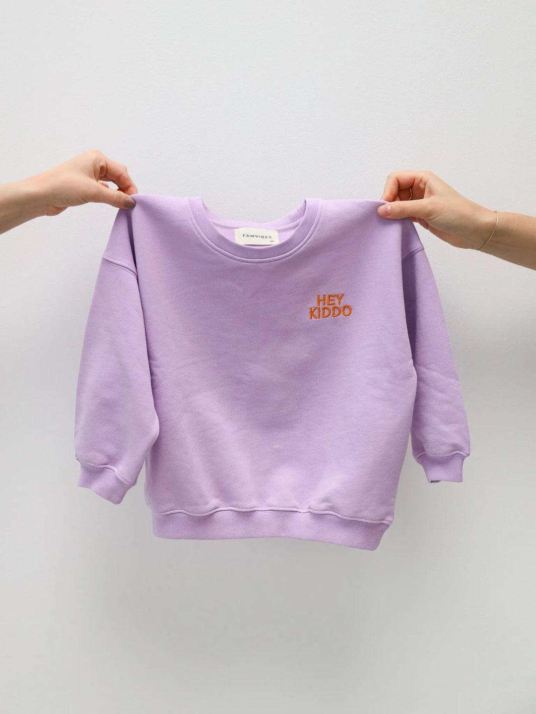 Hey Kiddo Sweatshirt | lavender