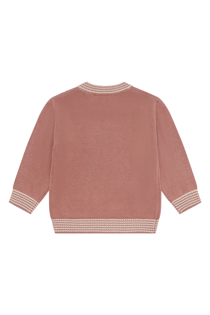 Hust & Claire HCPos Knit Heart old rosie Ansicht von hinten, hier kein Herzmuster