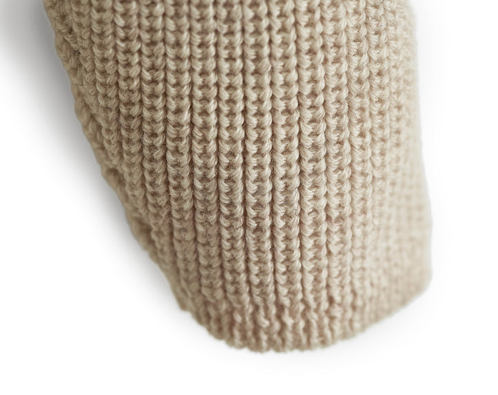 Grobstrick Leggings | natur