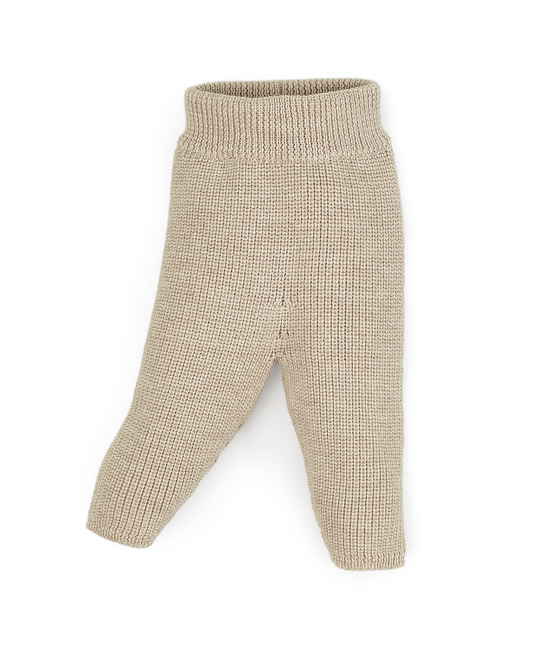 Grobstrick Leggings | natur