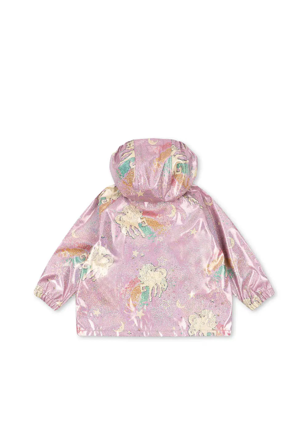 Konges Sloejd Calina Rain Jacket born to sparkle Produktbild, Ansicht der Rückseite