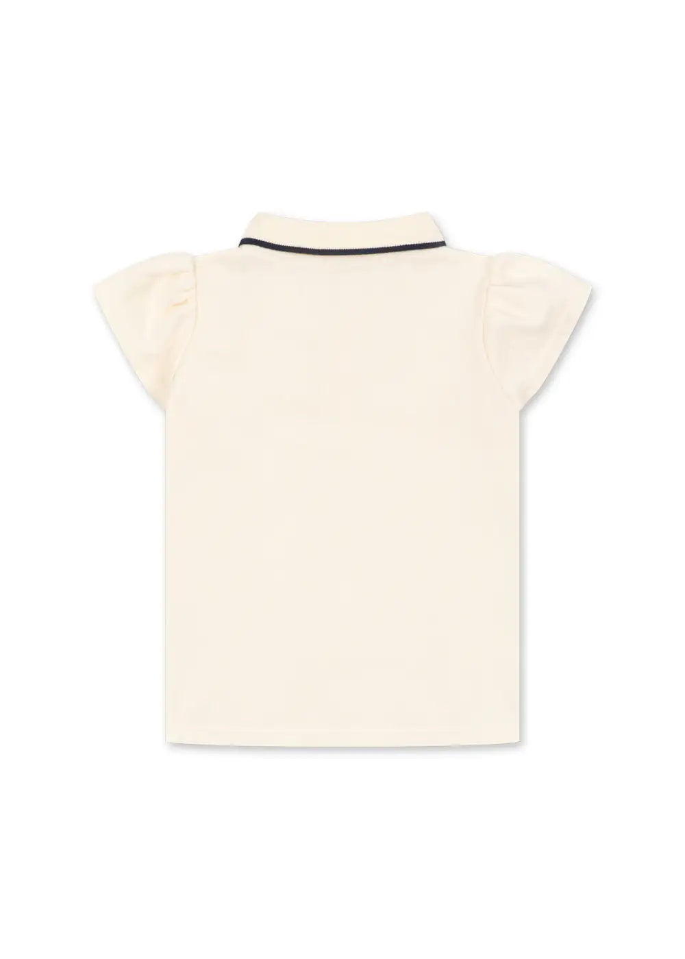 Konges Sloejd Florita Polo Shirt OCS antique white Ansicht der Rückseite