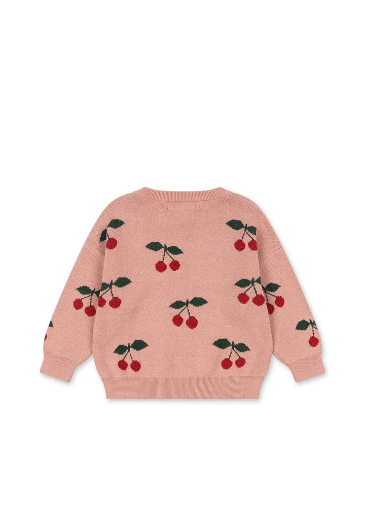 Konges Sloejd Lapis Strickpullover cherry Ansicht von hinten