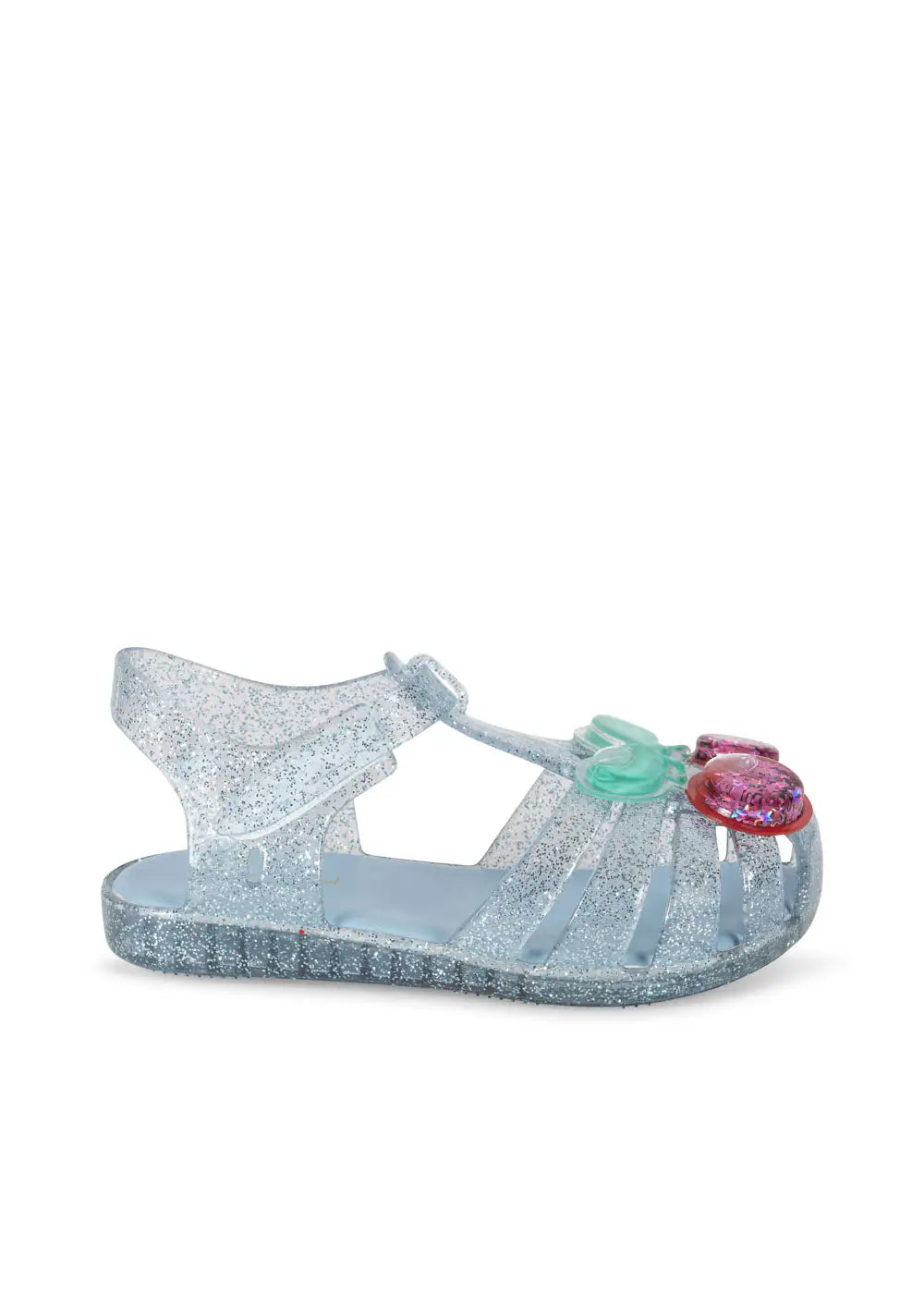 Konges Sloejd Lilo Sandal glitter blue Produktbild, Ansicht von der Seite