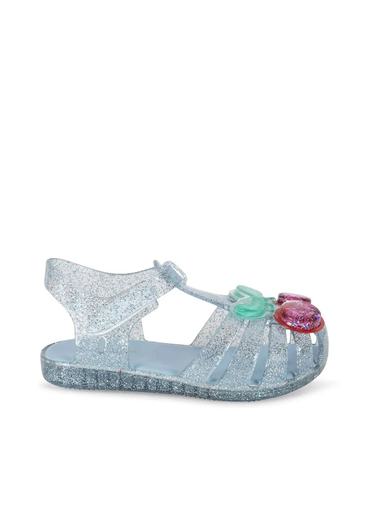 Konges Sloejd Lilo Sandal glitter blue Produktbild, Ansicht von der Seite