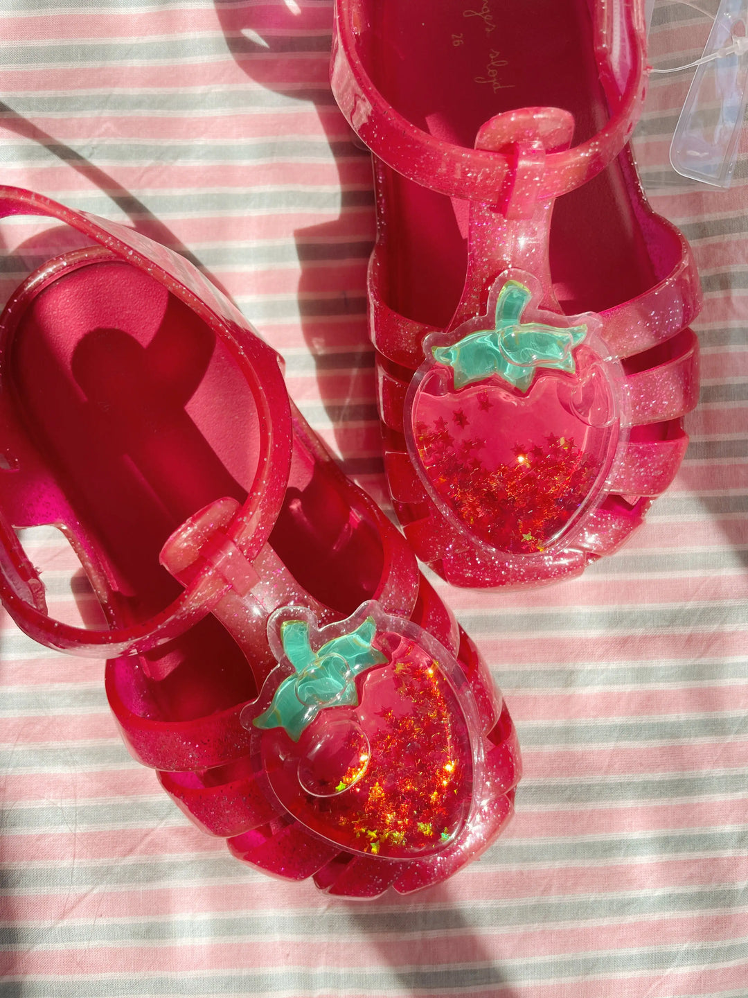 Konges Sloejd Lilo Sandal strawberry Produktbild, Ansicht von oben 