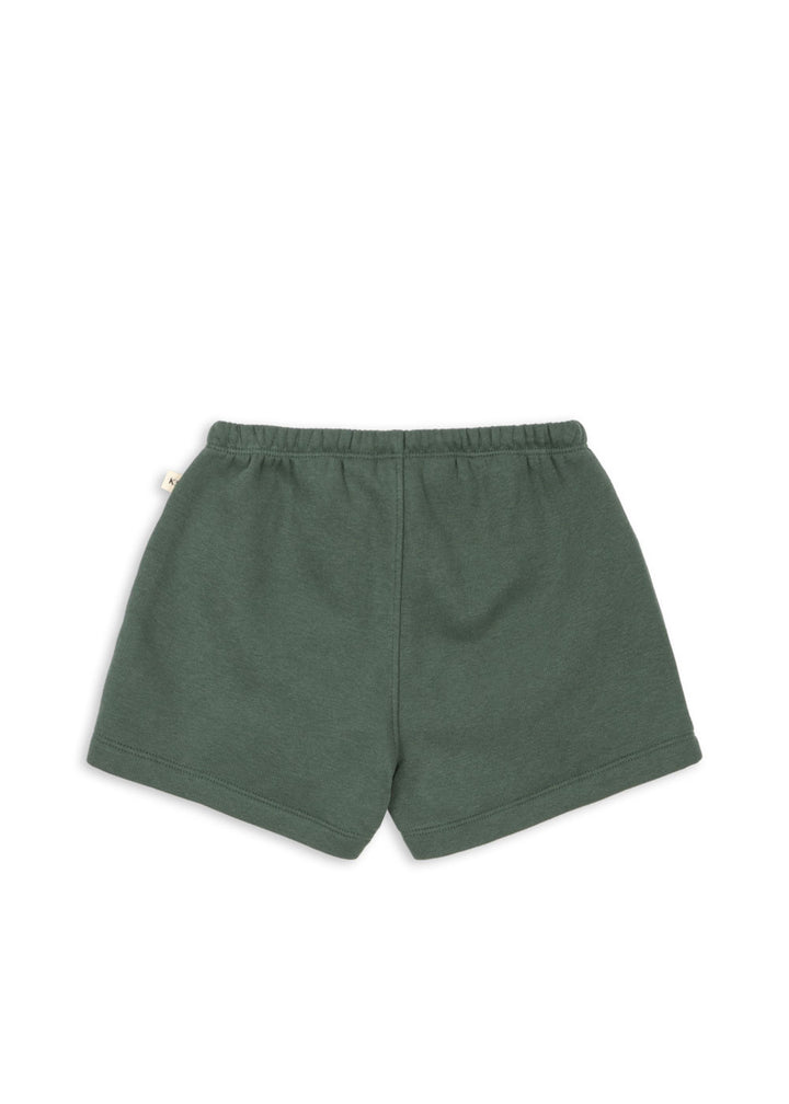 Konges Sloejd Lou Sweat Shorts OCS cilantro Produktbild, Ansicht Rückseite, keine Gesäßtasche