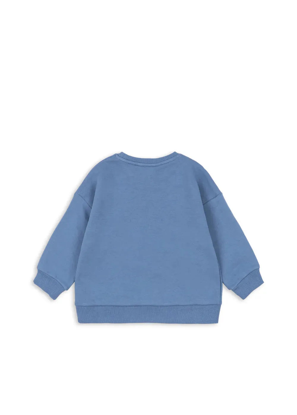 Konges Sloejd Loumilla Sweat Shirt OCS colony blue Ansicht von hinten, rein blau