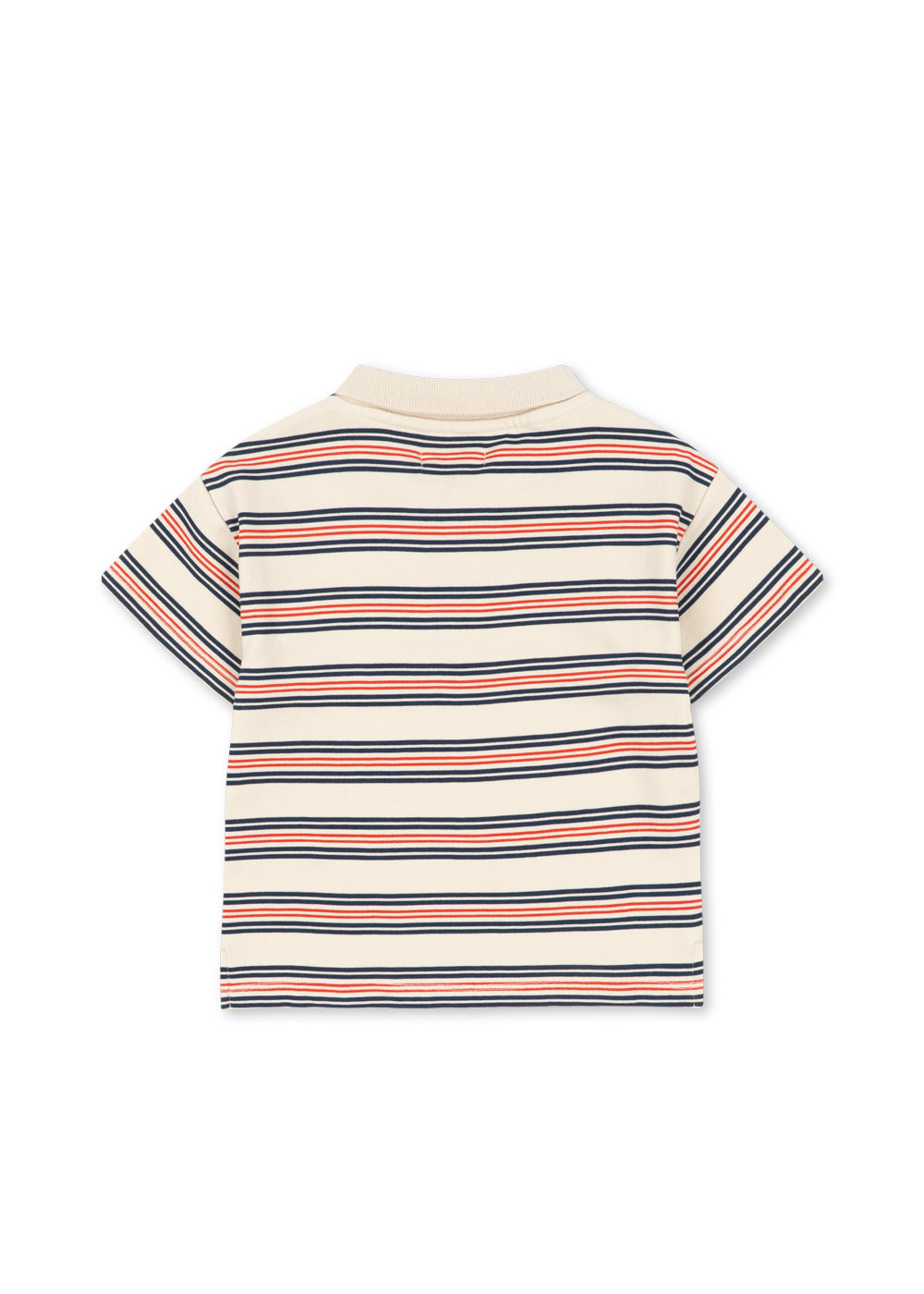 Konges Sloejd Spotty SS Polo stripie stripe Produktbild, Ansicht von hinten