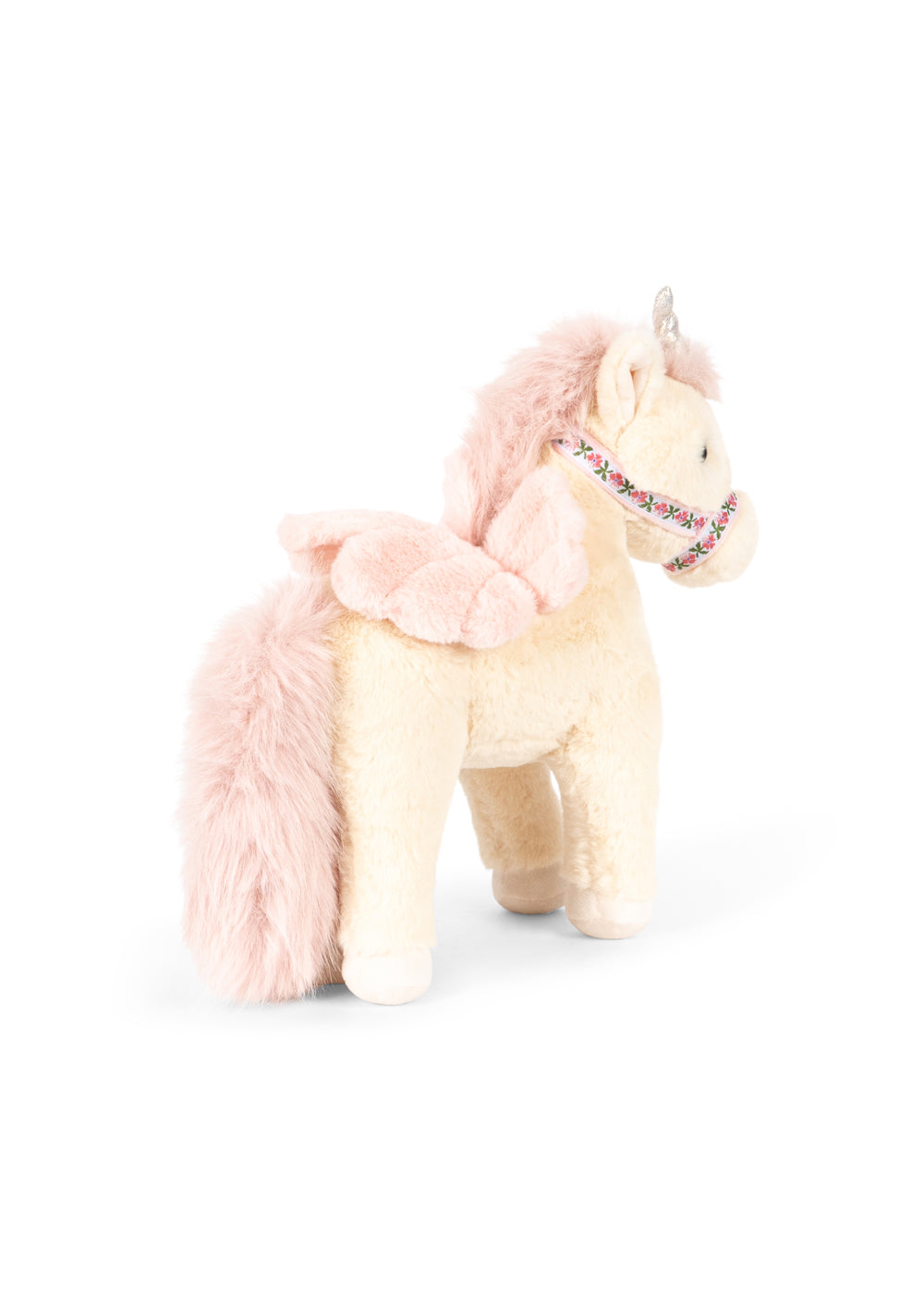 Konges Sloejd Starlight Unicorn off white Produktbild, Ansicht von der Seite / schräg hinten. 
