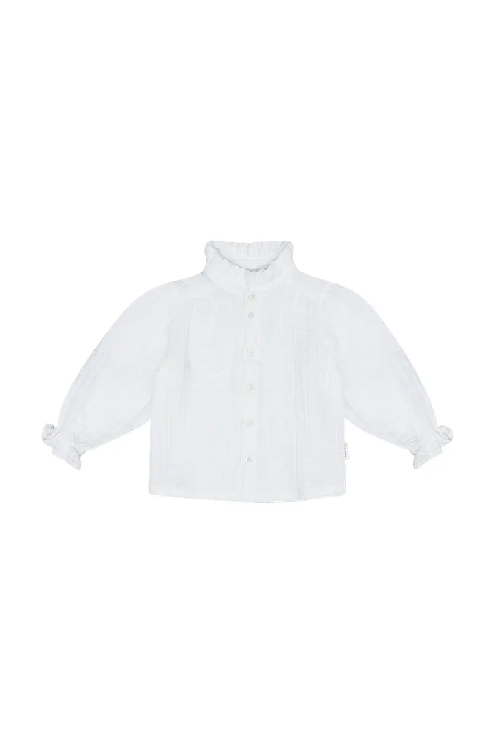 Musselin-Bluse | white | Mini Me