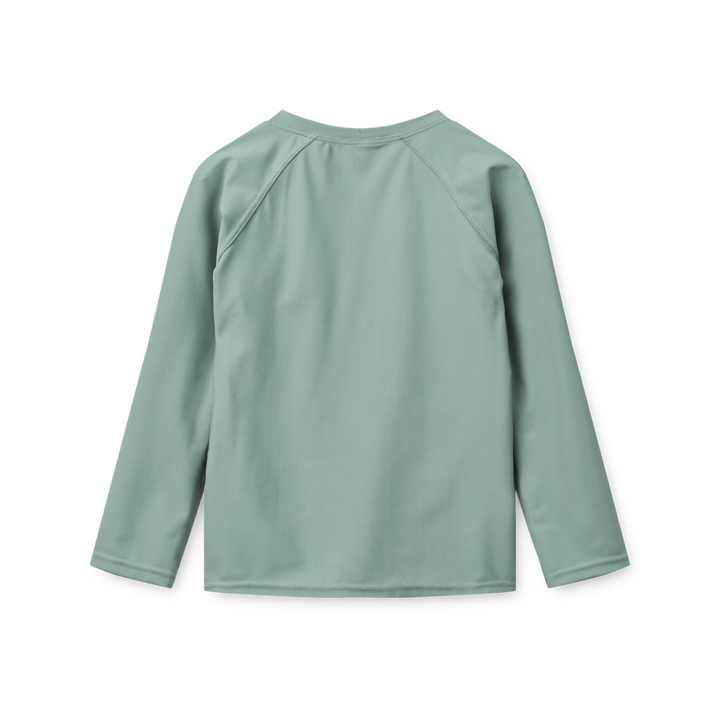Noah Placement Longsleeve Swim Shirt | It comes in waves / peppermint