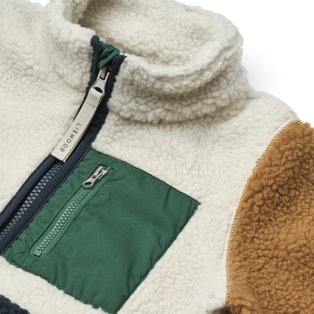 Nolan Fleecejacke | classic navy multi mix