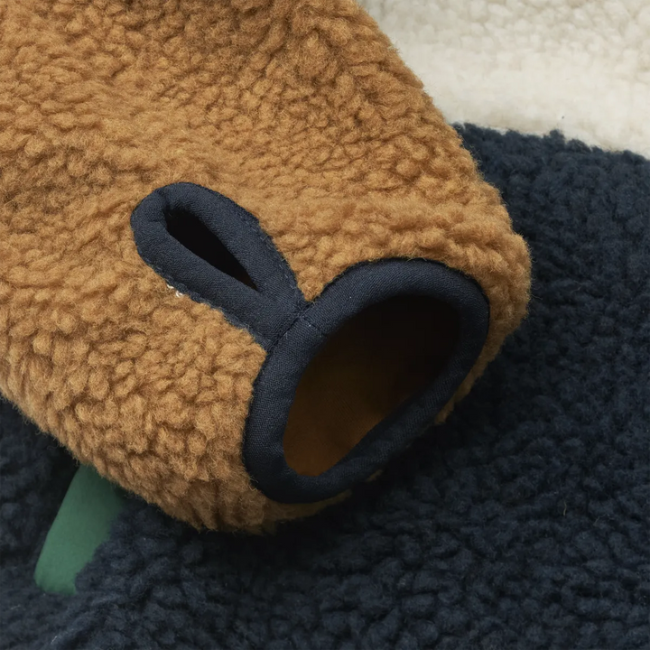 Nolan Fleecejacke | classic navy multi mix