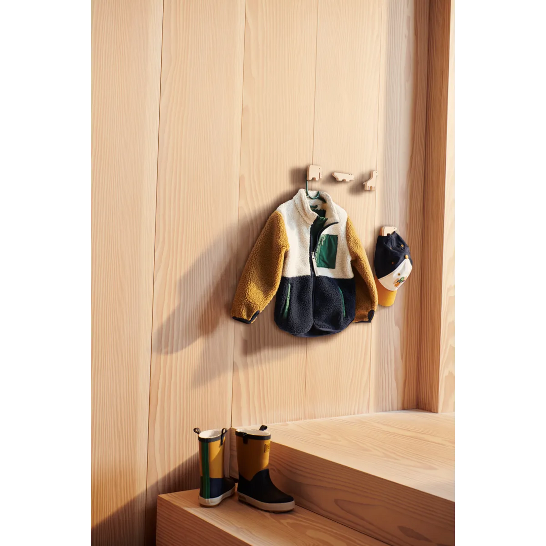 Nolan Fleecejacke | classic navy multi mix