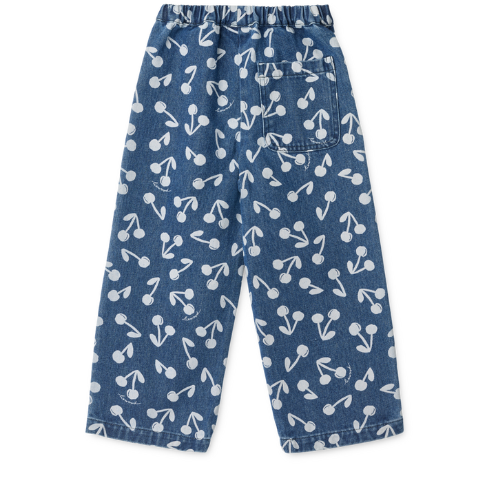 Cesar Printed Denim Pants