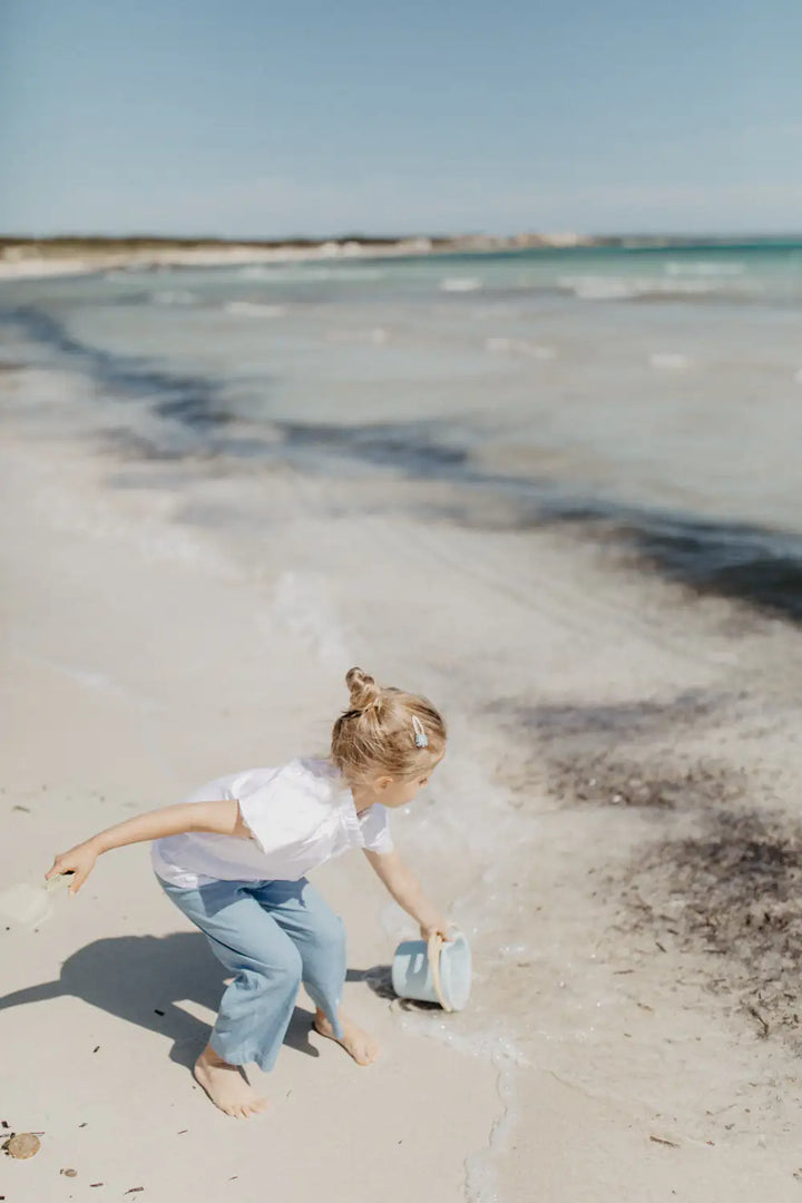 Culotte in Denim Optik