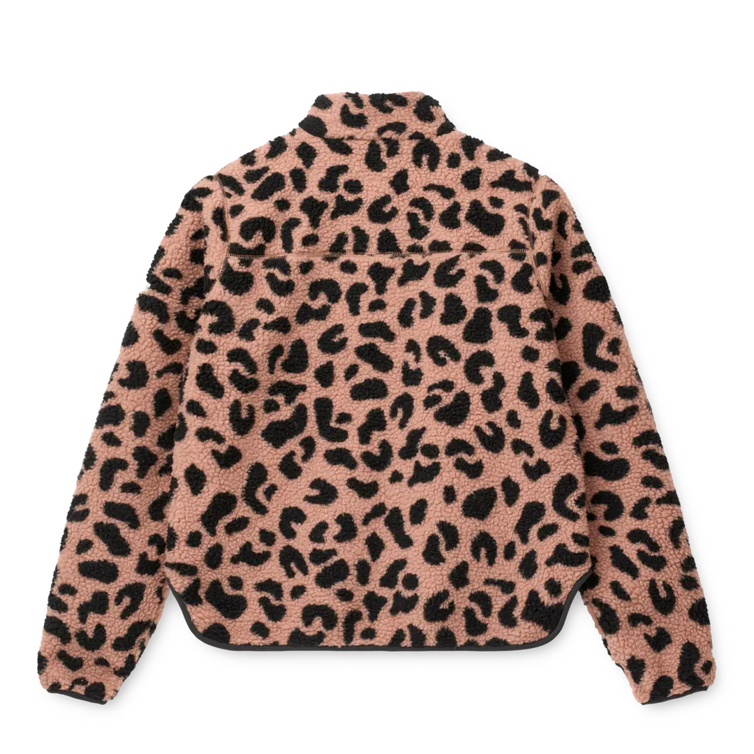 Liewood Nelson Adult Pile Jacket mega leo pale tuscany Produktbild, Ansicht der Rückseite