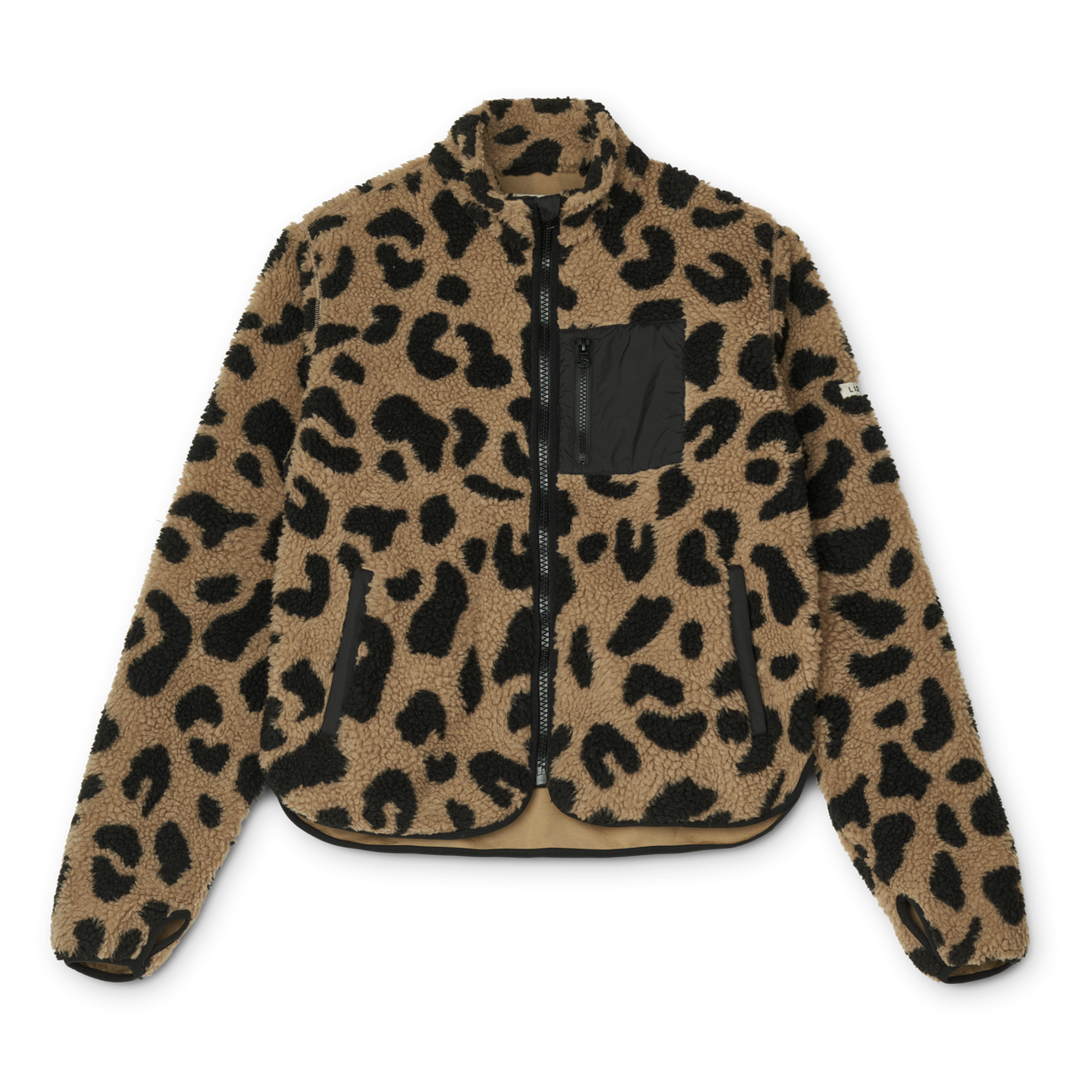 Teddyjacke Leo-Look Polyester